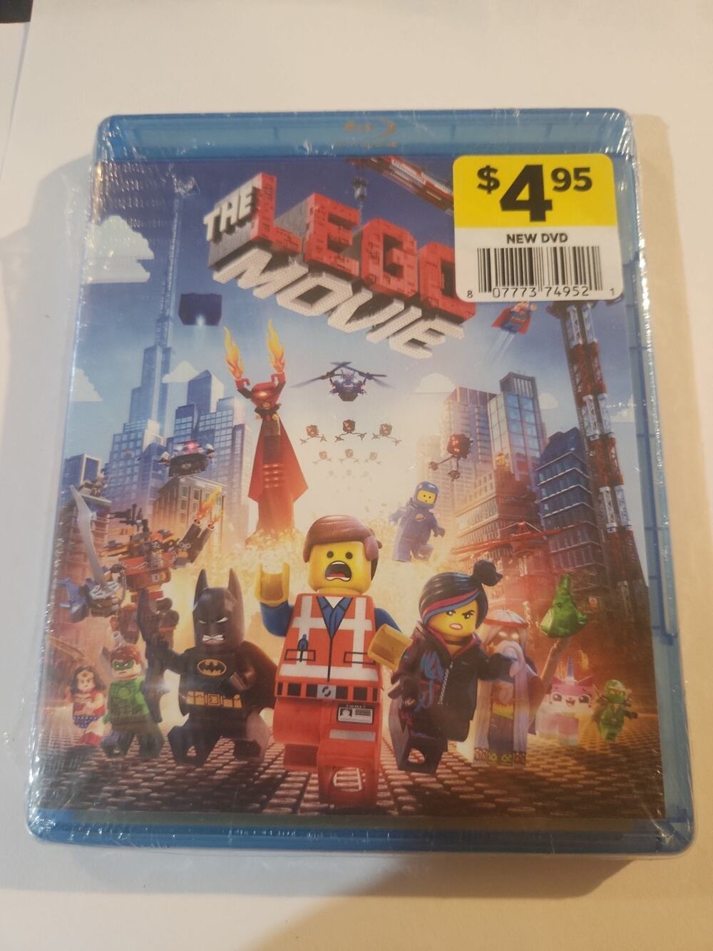 New The Lego Movie, Blu-ray